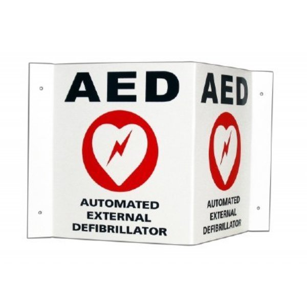 Zoll AED 3D wall sign and cabinet/door decals 168-6002-001